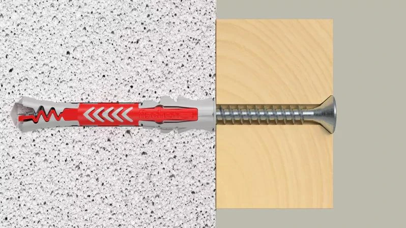 Grąžtas Kaištis Fischer DuoPower. 50 mm x 6 mm. 50 vnt.