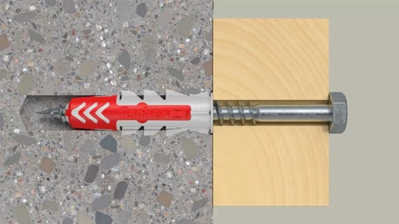 Grąžtas Kaištis Fischer DuoPower. 70 mm x 14 mm. 8 vnt.