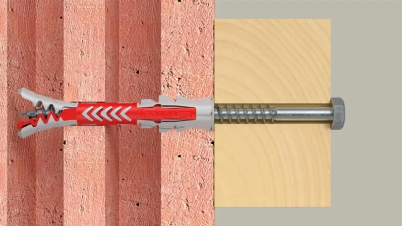 Grąžtas Kaištis Fischer DuoPower. 80 mm x 10 mm. 10 vnt.