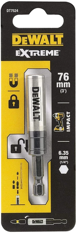 Grąžtas Laikiklis Dewalt DT7524-QZ, 76 mm, 1/4"