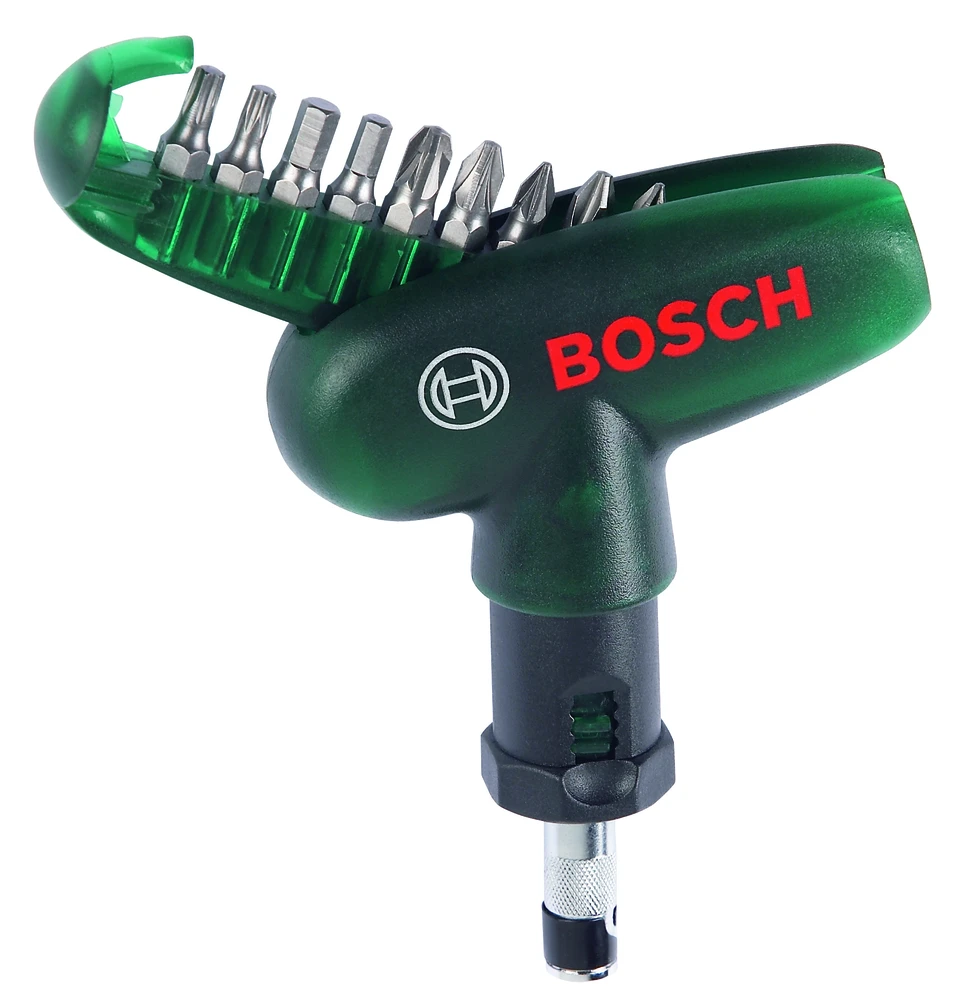 Bosch 10 dalių suktuvo antgalių komplektas