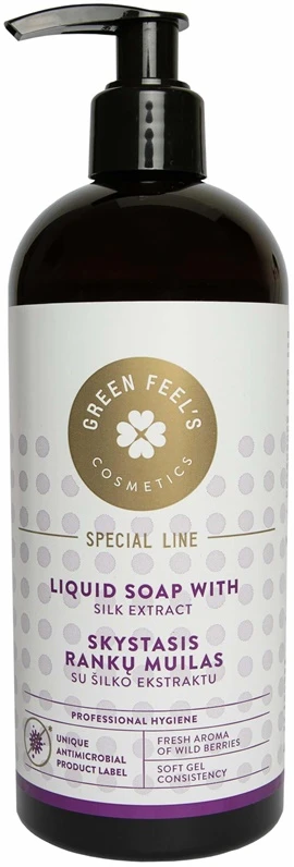 Green_Feels Liquid soap GF SILK EXTRACT. 400 ml