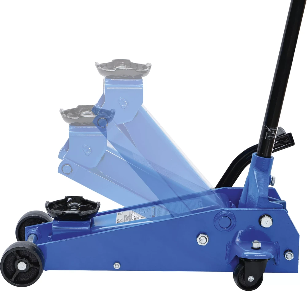 Bgs Technic Domkratas ant ratukų | hidraulinis | 3 t | su greito kėlimo pedalu (9251)