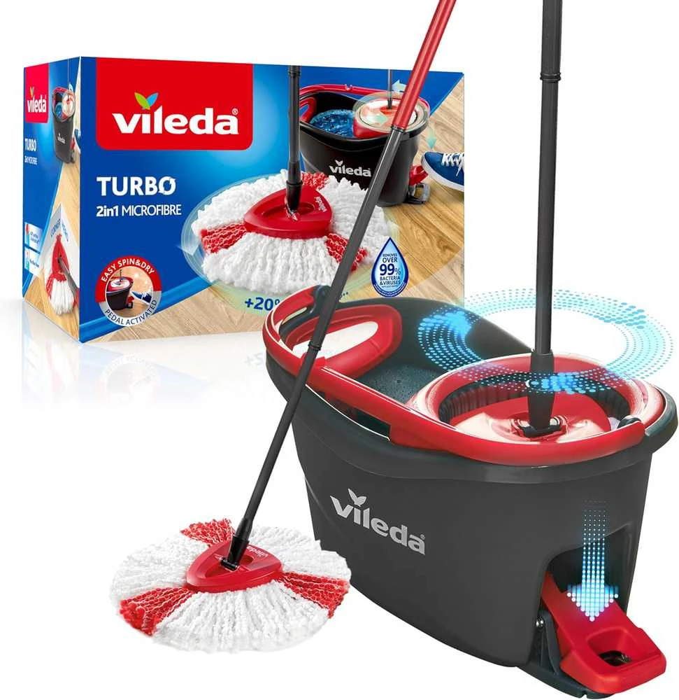 Šluota Vileda Easy Wring and Clean Turbo rotary (Pažeista pakuotė)