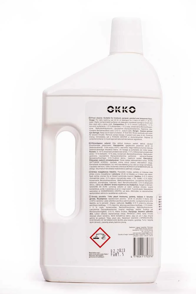 Universalus grindų valiklis Okko, 1 l