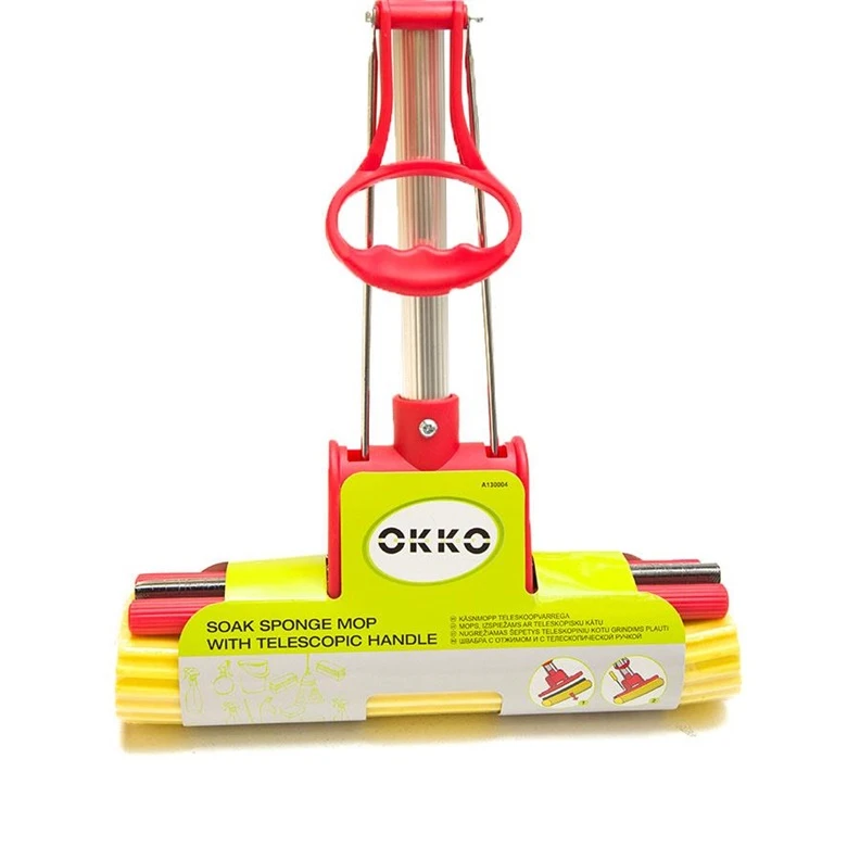 Thema Lux Sourcing Šluosčių tiekimas CLEANMOP W SPINNING TELESCOPIC A130004