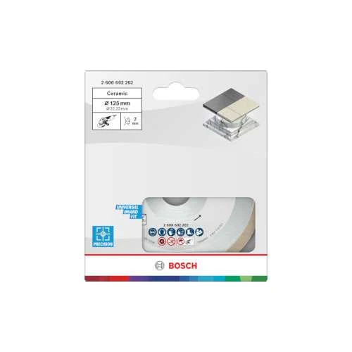 Bosch Deim.pjov.diskas FPE 125x22.23 mm