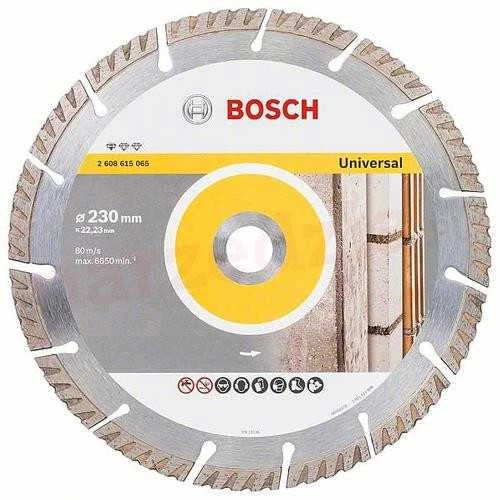 Griešanas asmens Bosch 2608615065, 230 mm x 22.23 mm x 2.3 mm