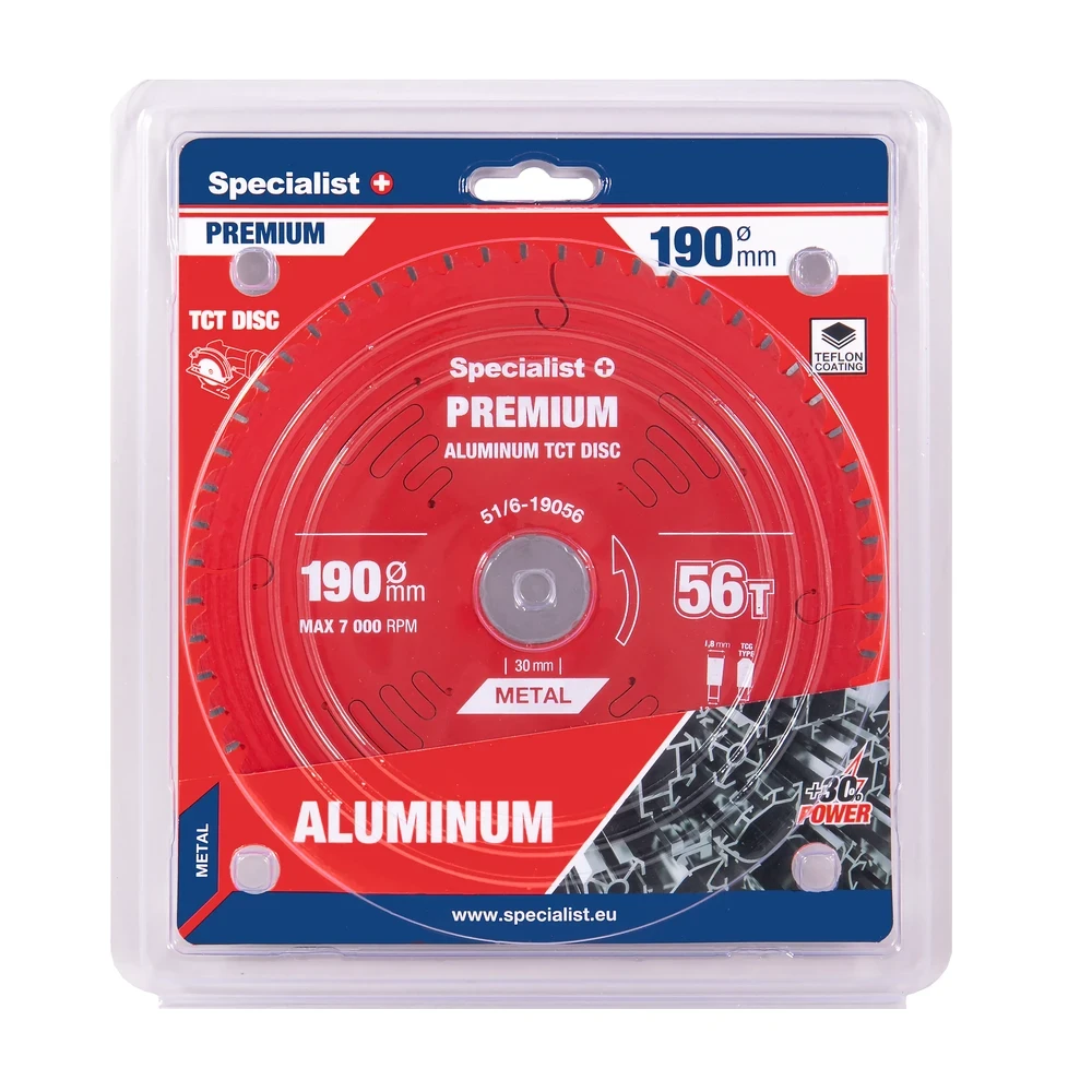 Pjovimo diskas Specialist+ LTA1905630-T; 190x30x1,2 mm; Z56; 0°
