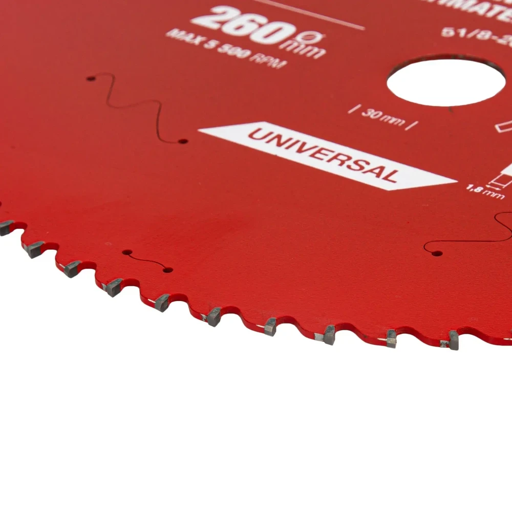 Pjovimo diskas Specialist+ LMM2606030-T; 260x30x1,6 mm; Z60; 0°
