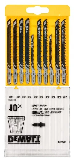 Pjūkleliai siaurapjūkliui DeWalt DT2290; 10 vnt.