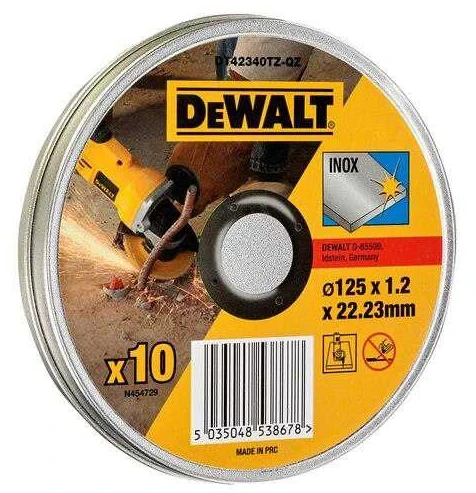 Pjovimo diskas Dewalt DT42340TZ-QZ, 125 mm x 1.2 mm x 22.23 mm