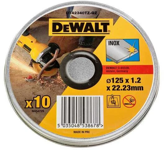 Pjovimo diskas Dewalt DT42340TZ-QZ, 125 mm x 1.2 mm x 22.23 mm