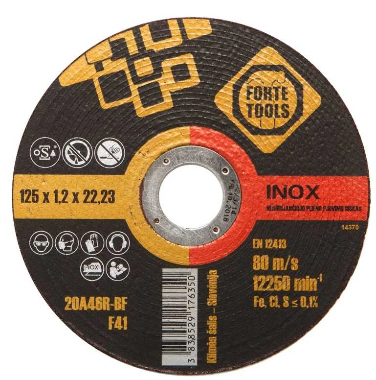 Forte CUTTING DISC 125X1.2X22 MM FORTE TOOLS