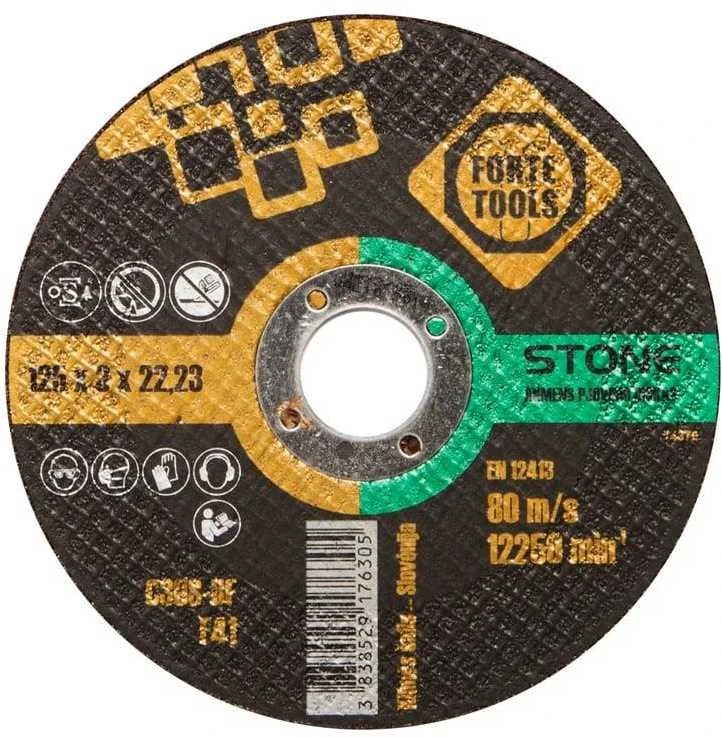 Forte_Tools Pjovimo diskas Forte Tools, 125 x 3 x 22,23 mm