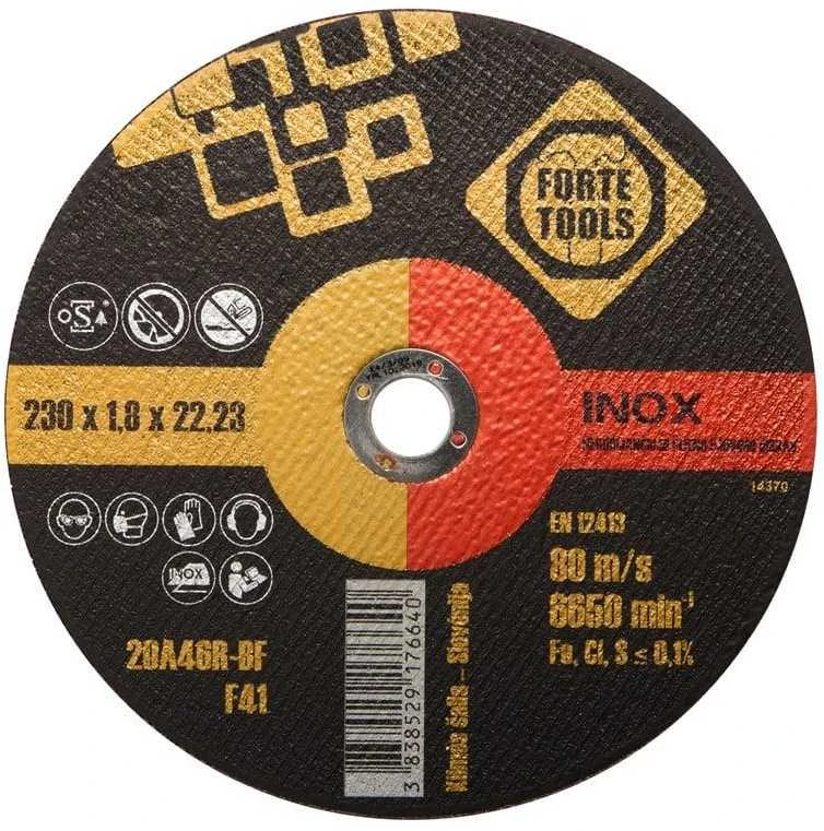 Forte Tools „Forte“ pjovimo diskas 230 x 1,8 x 22,23 mm „Forte“ taip pat