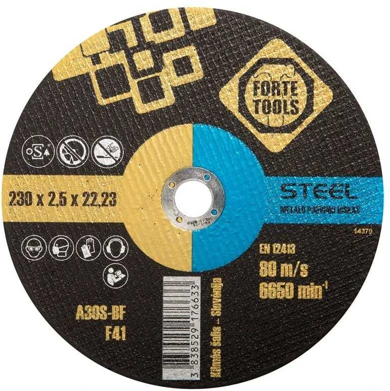 Forte Tools „Forte“ pjovimo diskas 230x2,5x22,23 mm „Forte“ įrankis