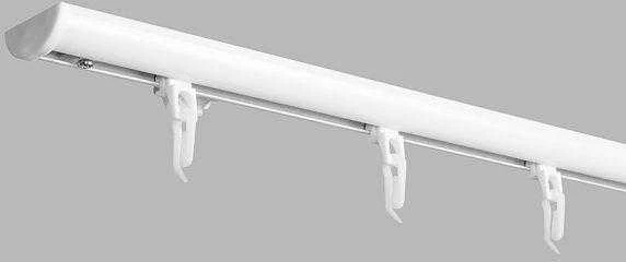 Domoletti Aliuminio sistema DS - PROFILIS, 1 bėgelio, baltos sp., 1,5 m