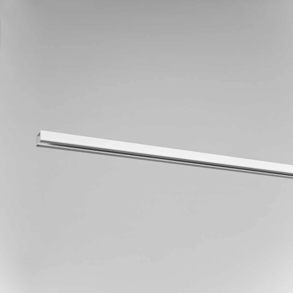 Lubinis užuolaidų bėgelis Domoletti GK-profilis, 200 cm, balta sp.