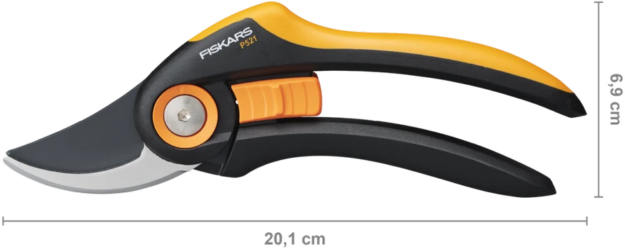 Fiskars Plus™ sekatorius prasilenkiančiais ašmenimis (P521) 1057167