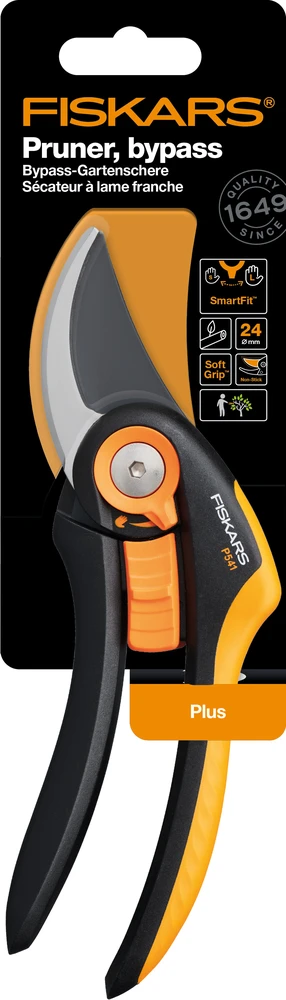 Fiskars Plus SmartFit sekatorius prasilenkiančiais ašmenimis (P541) 1057169
