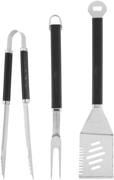 Mustang BBQ grilio stalo įrankių rinkinys 47 cm, 3 dalys (29453365)