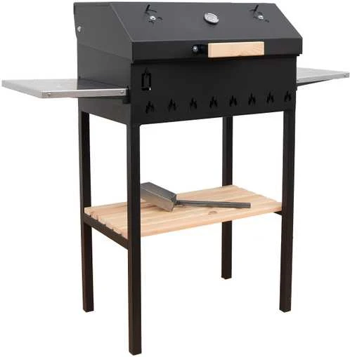 Abas Smokehouse Abas Ar vāku un plauktiem