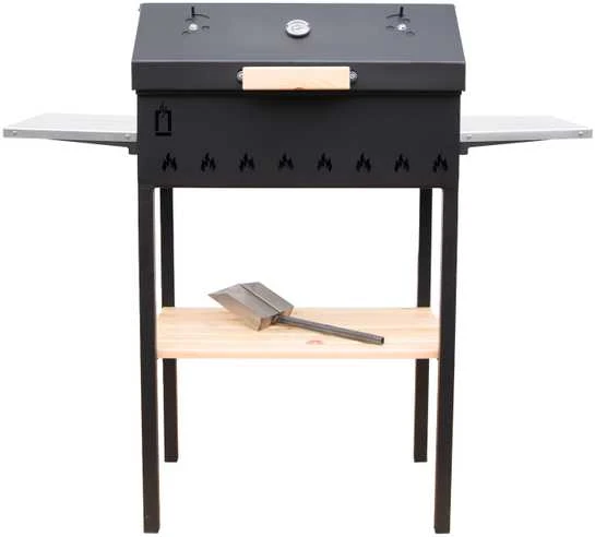 Abas Smokehouse Abas Ar vāku un plauktiem