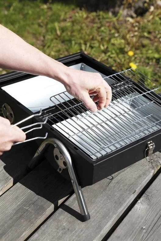 Flammifera Urban Outdoor PICNIC BBQ Juodas HEIKKI 42X28X35CM