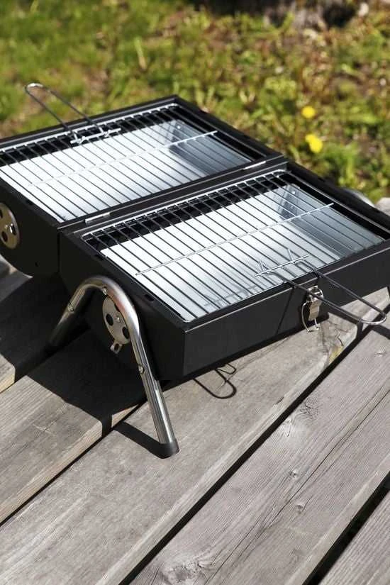 Flammifera Urban Outdoor PICNIC BBQ Juodas HEIKKI 42X28X35CM