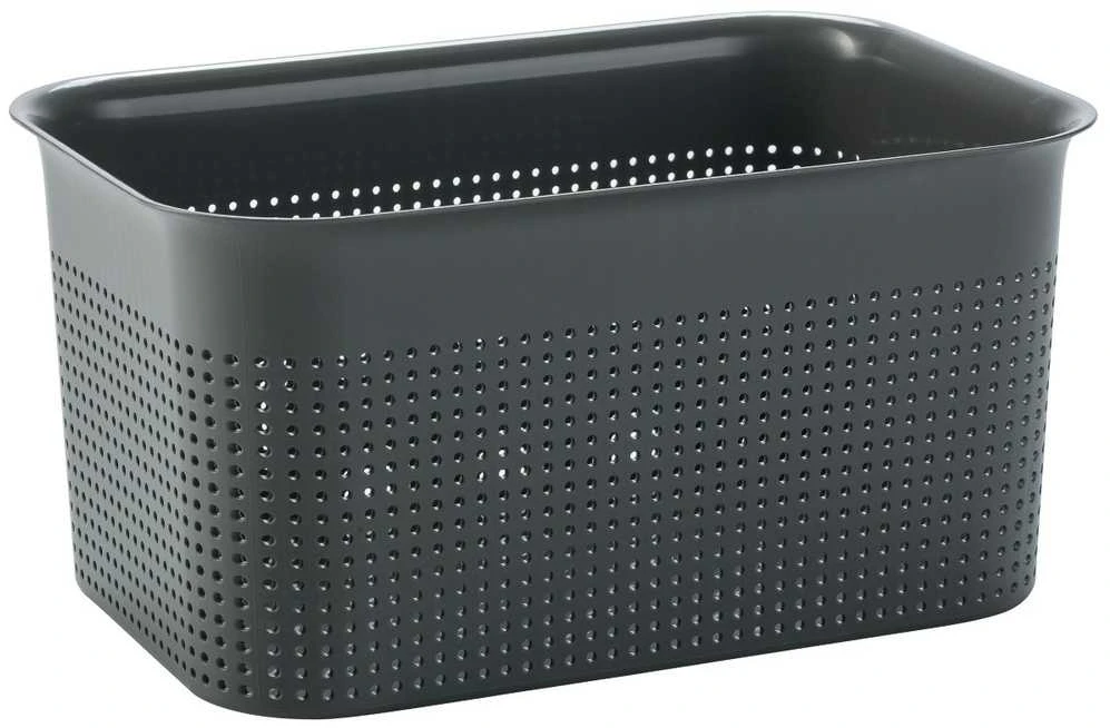 Daiktadėžė ROTHO BRISEN, 4,5 l, pilka, 26,2×18×13 cm