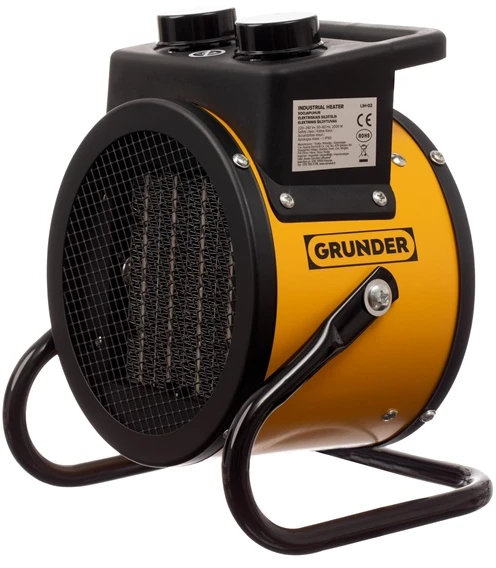 Termoventiliatorius Grunder keraminis šildytuvas 2 kW LIH-02