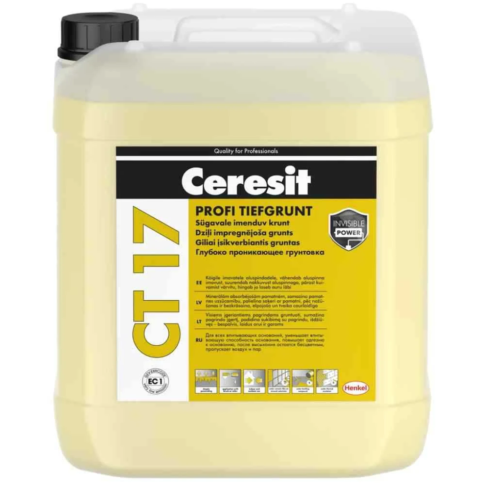 GRUNTAS GILIAI ĮSISKVERBIANTIS CT-17 5 LTR CERESIT