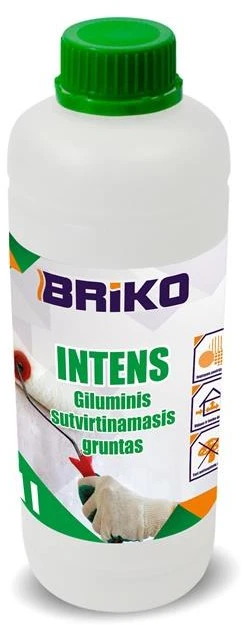 Gruntavimo gruntas Briko, baltos spalvos, 1 l