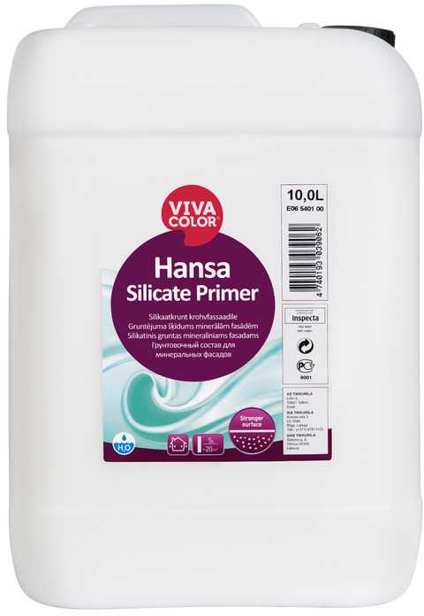 Universalus gruntas Vivacolor Hansa Silicat, 10 l
