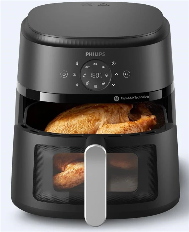 Karšto oro gruzdintuvė PHILIPS NA231/00. 1700 W. 6.2 l