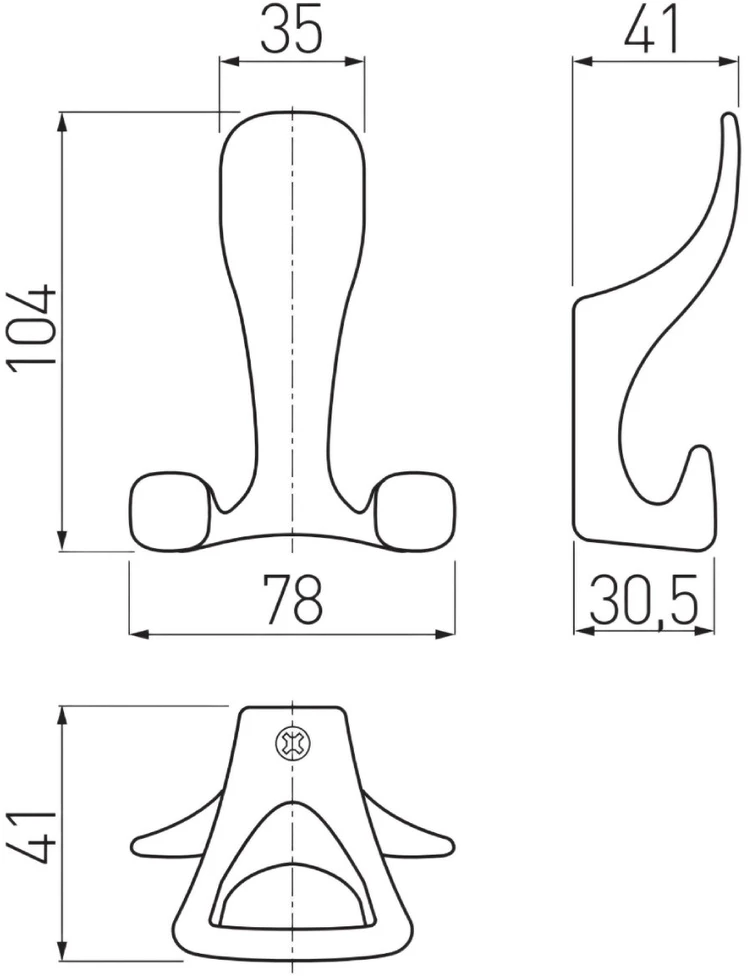 GTV Hanger ZnAl TOLEDO A0 satin