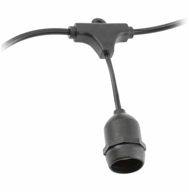 GTV Girlanda ogrodowa 10m E27x10 AC220-240V 2x0,75mm AE-GIR10-10