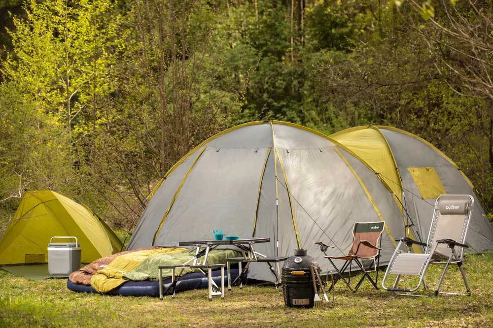 Miegmaišis Outliner. rudas. dešininis. 220 cm