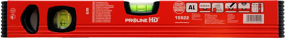 Lygis ProlineHD 120cm 2indic.0,5 mm m