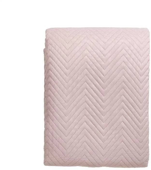 Domoletti BEDSPREAD MICRO 220X220 CM HERRING Rožinis