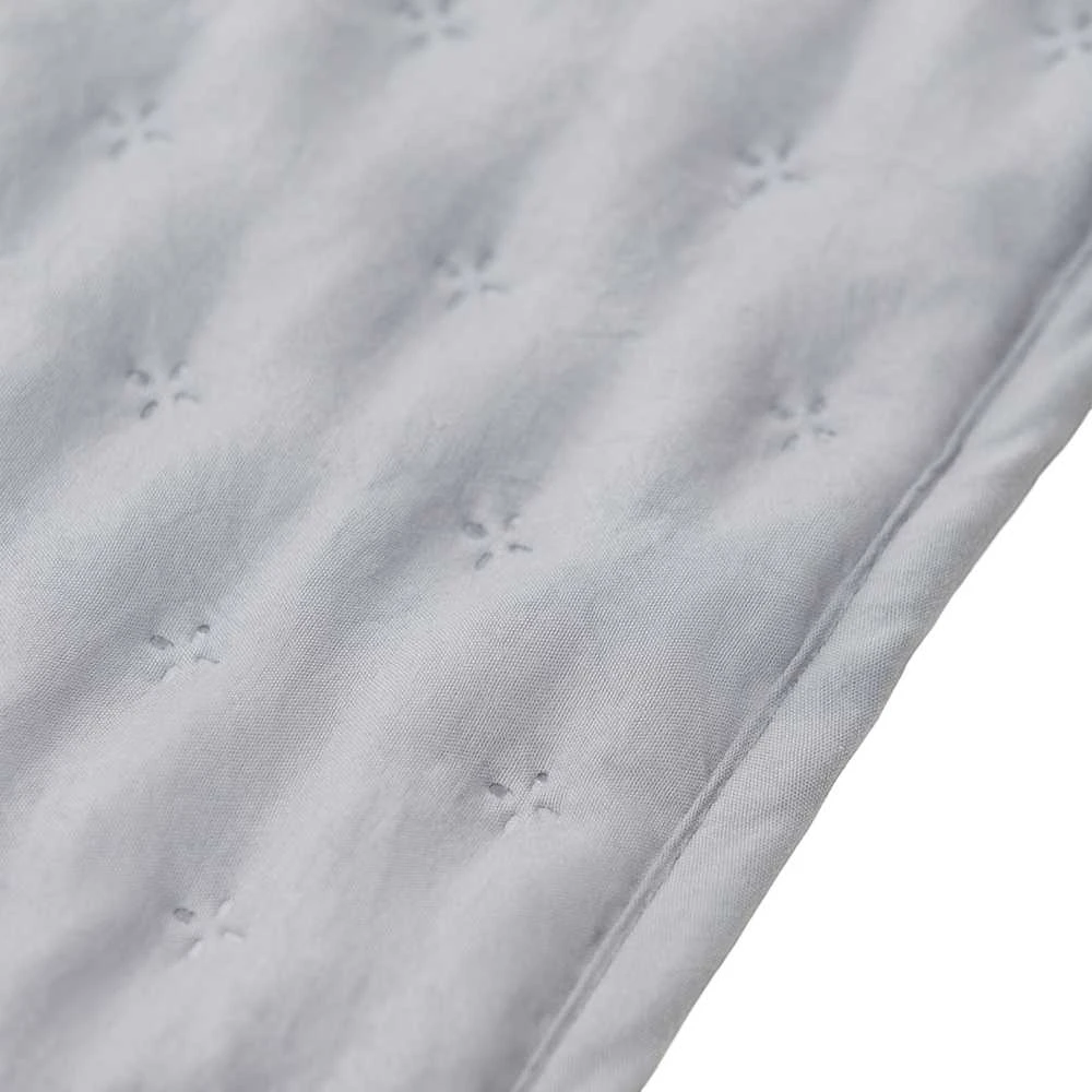 Domoletti BEDSPREAD SOLID WASHED Pilkas 220X220 CM