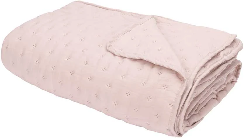Domoletti BEDSPREAD SOLID WASHED BEIGE 160X220CM