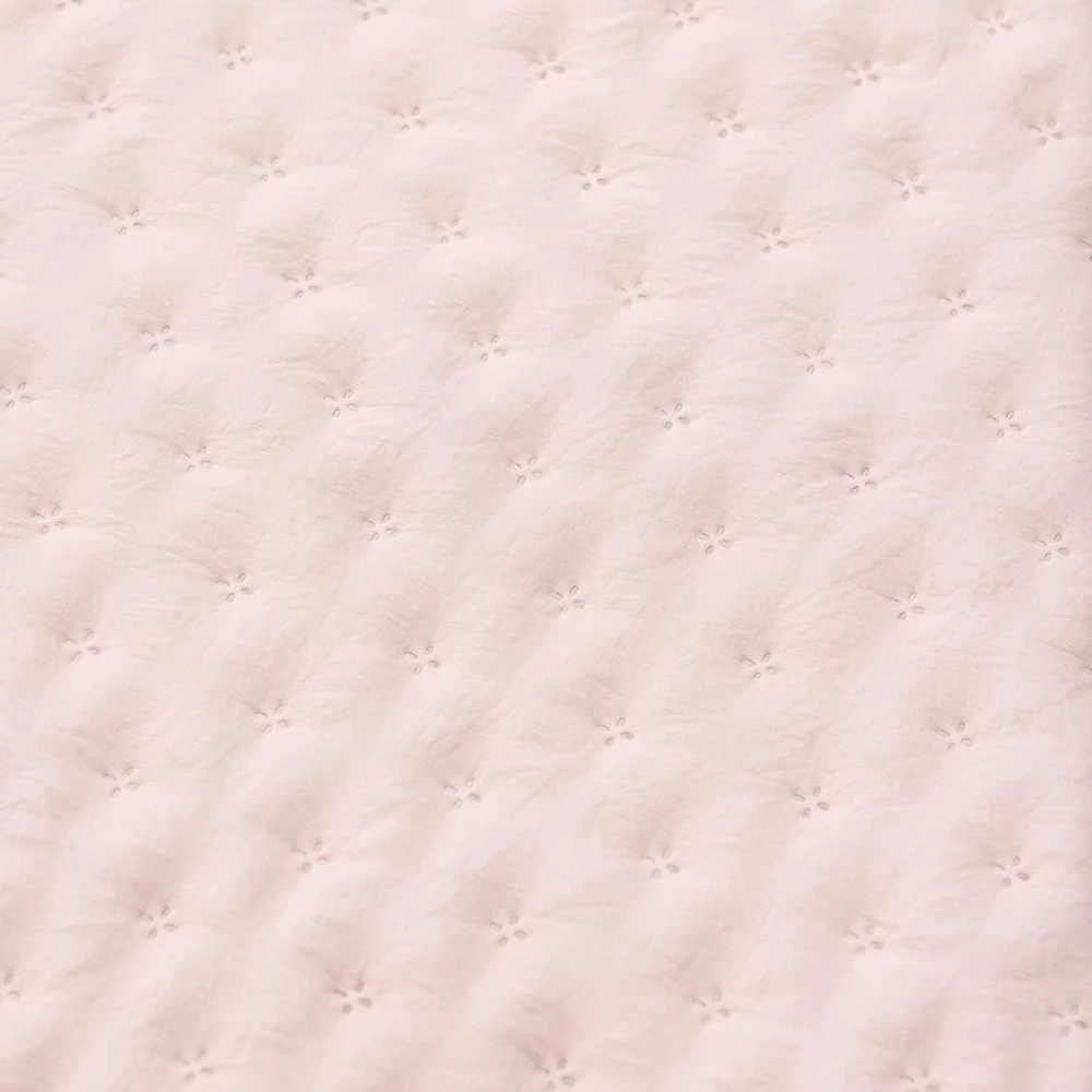 Domoletti BEDSPREAD SOLID WASHED BEIGE 160X220CM