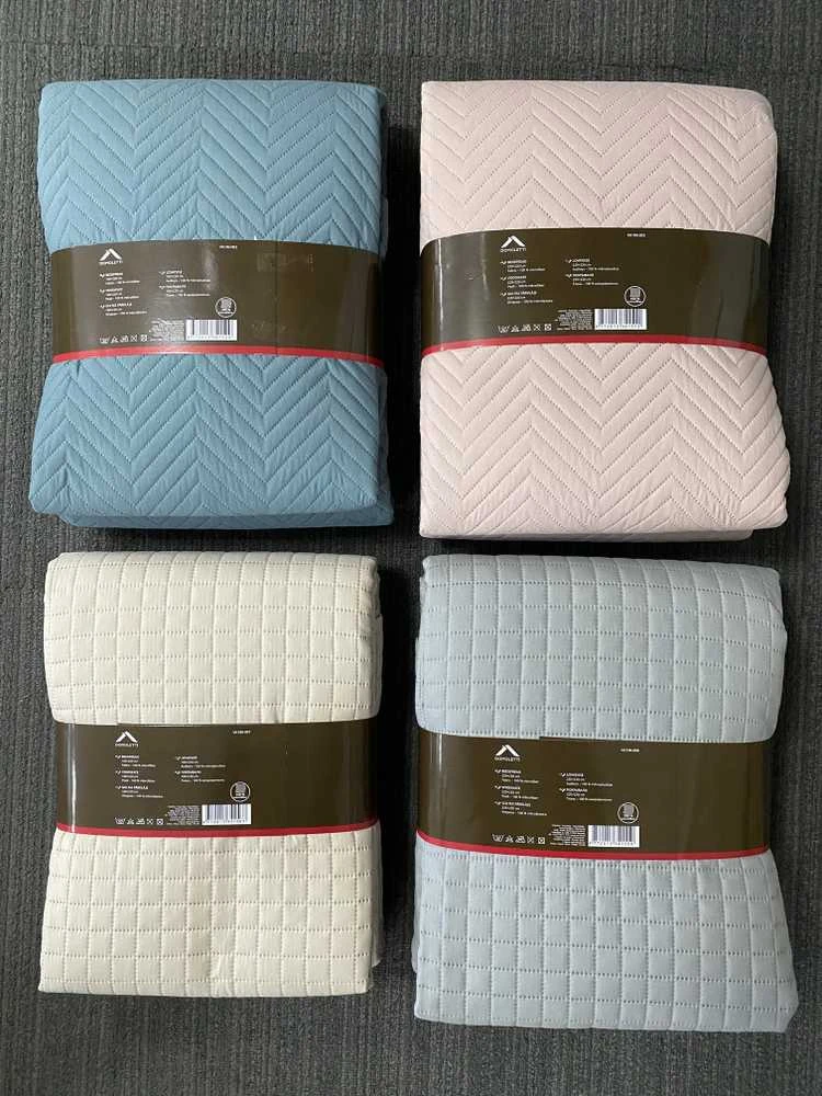 Domoletti BEDSPREAD MICRO 160X220 CM HERRING AQUA