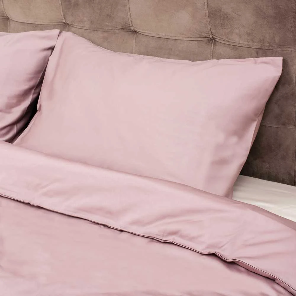 Patalynės komplektas Carruzzo patalynės užvalkalų komplektas, vientisas miltelinio satino audinys, 145 cm²