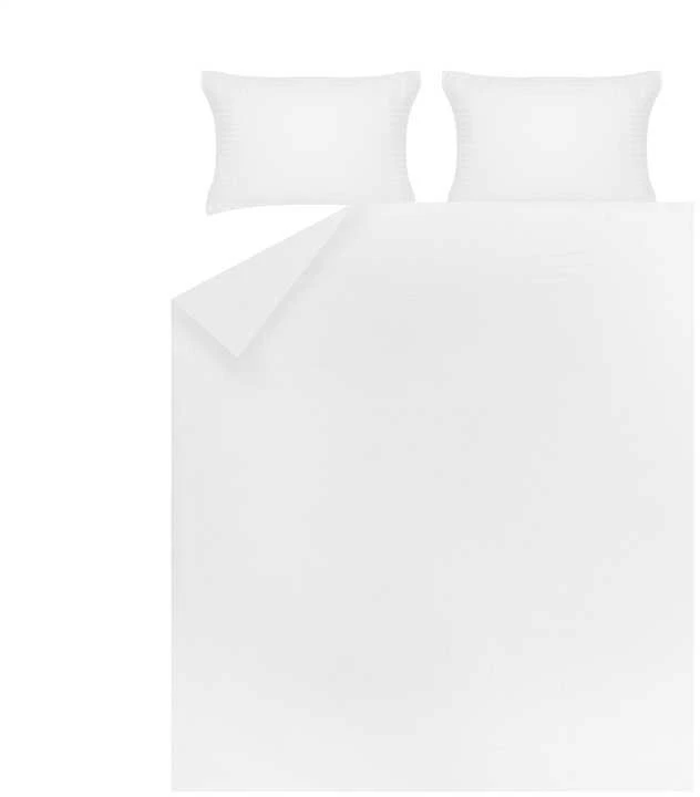 Patalynės komplektas Domoletti BED COV SET STRIPED SATEEN Baltas 160X200