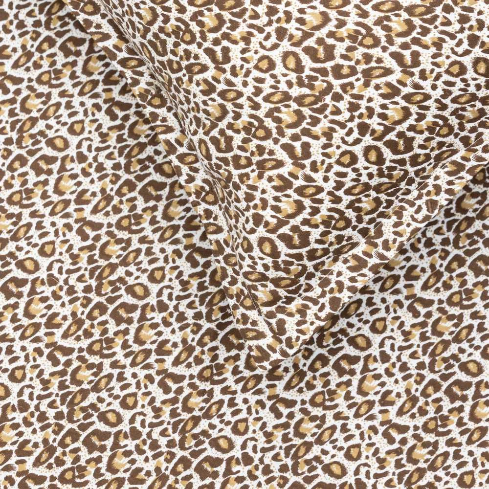 Patalynės komplektas Okko Monroe BEDDING COVER SET Leopard 100PES 140x200
