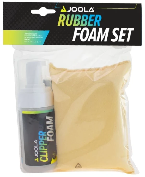 Stalo teniso rakečių valymo rinkinys Joola Rubber Foam