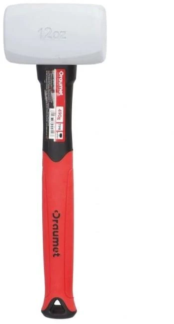 Rubber hammer Draumet FIBER TPR. 390g.